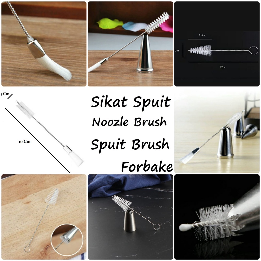 Sikat Spuit Sikat Pembersih Spuit Cleaning Noozle Brush Kuas Spuit