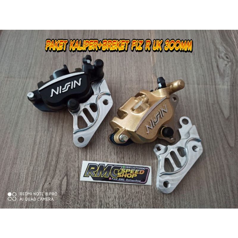 Kaliper nissin samurai fre breket cnc fiz r jupiter ukuran 300mm original 100%