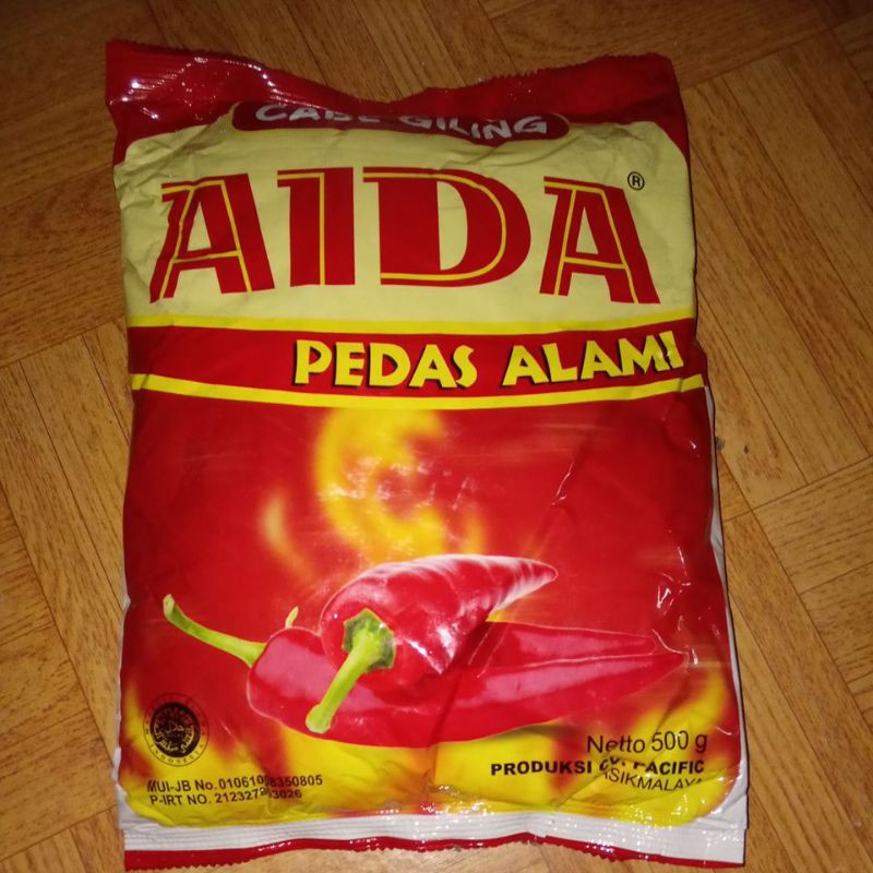 

aida pedas alami 500 gram