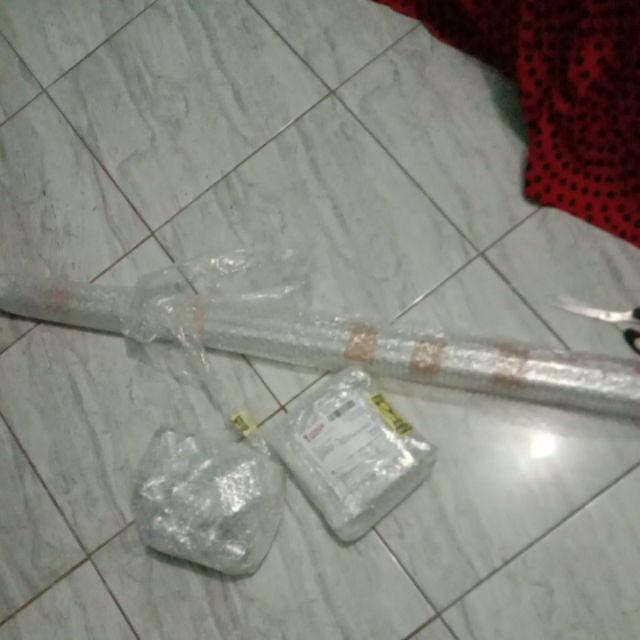 Batang Rollet Garis Polos 50 Cm Full Set