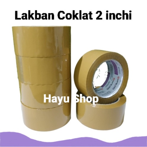 

Isolasi Lakban Coklat Nachi 48mm 2inchi