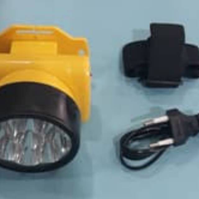 PROHEX - Lampu Senter Kepala 9 Mata