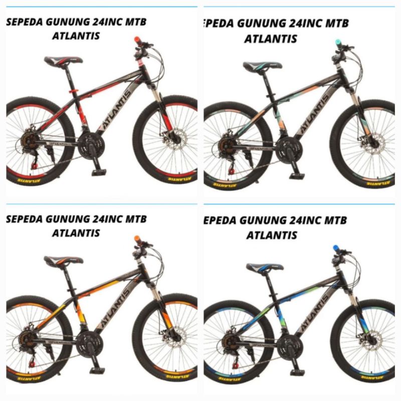 Sepeda Mtb 24 Atlantis AT 730 pd AT-730