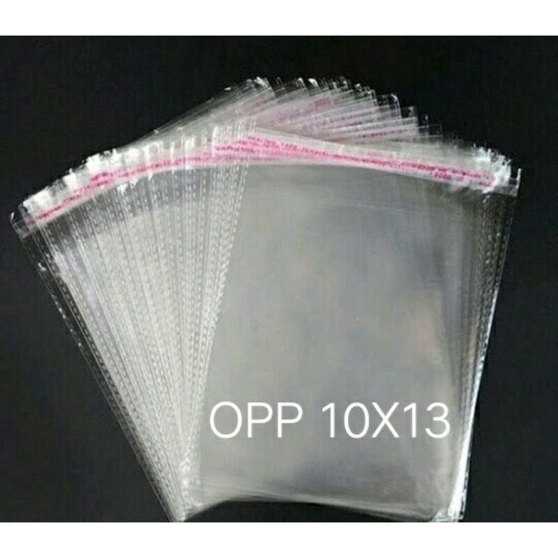 

PALING DIBURU!!! Plastik OPP 10 x 13 cm Seal/Lem 100 lembar