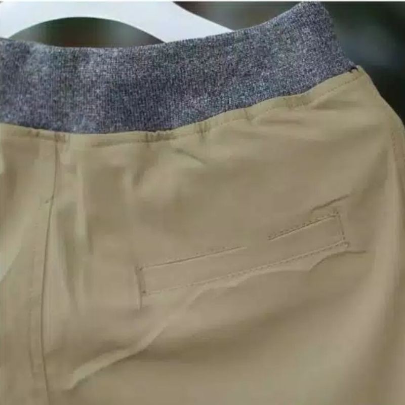 CELANA CHINO PENDEK RIP COTTON COMBED DIAMOND