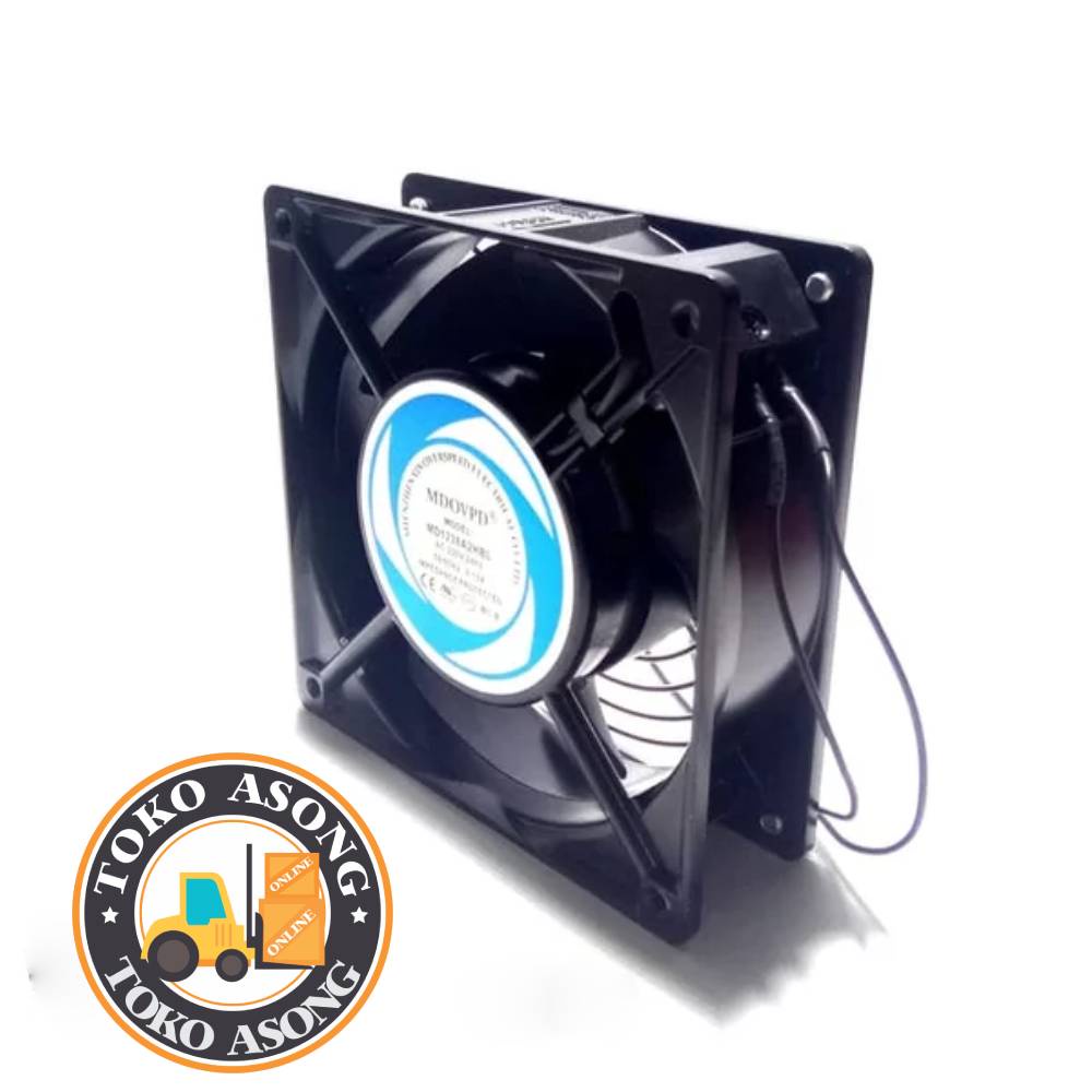 Fan ac bearing 12 x 12 cm kipas pendingin MDOVPD