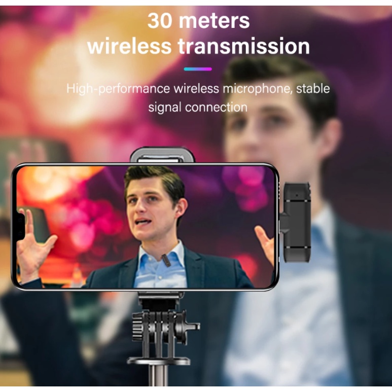 mic wireless hp vlog youtuber portable mic compatible for iphone and android smartphone condenser usb pc laptop zoom webinar podcast teleconference meeting