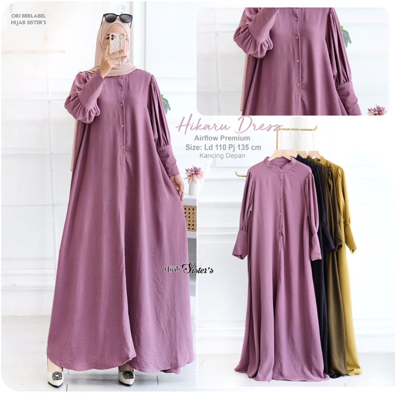 hikaru dres ori hijab sister