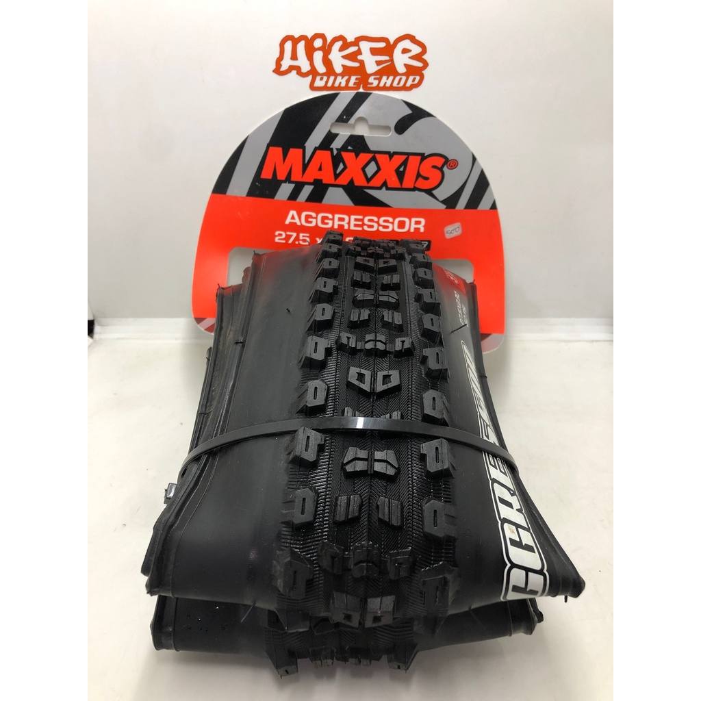Ban Luar MTB Seli Sepeda Lipat Road MAXXIS Agressor Ukuran 27.5 x 2.30 Folding Kevlar Harga Per Biji