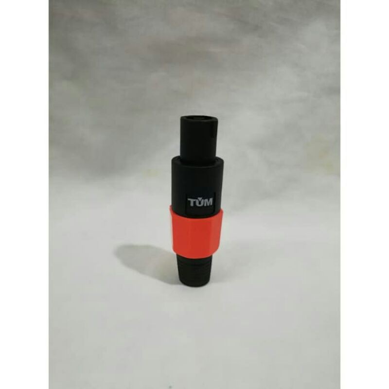 Jack Speakon Speaker TUM 4 pin Orange
