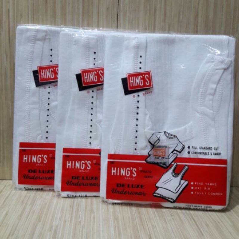 SINGLET PRIA/SINGLET HING'S/SINGLET PRIA DEWASA BERKUALITAS