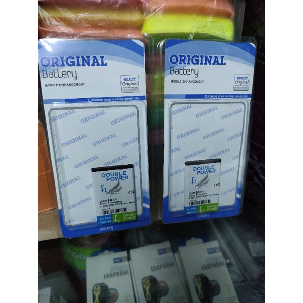 Baterai Samsung C3303 C140 C3300 E1272 E250 SM- B109E E1195 E0168  Battery Batre Battri Battery Samsung Dobel Power fz
