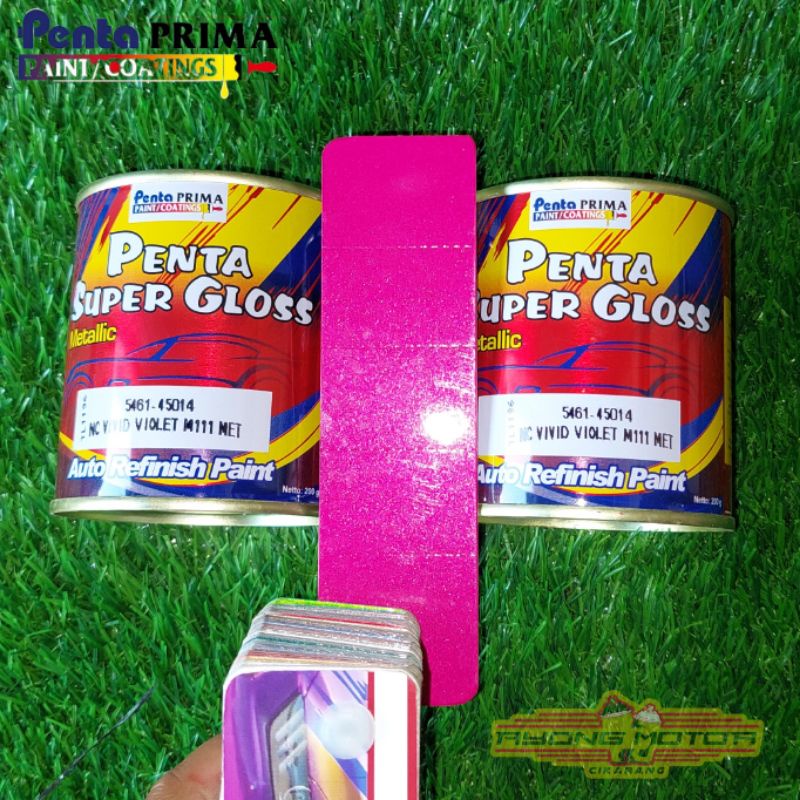 Cat Penta Super Gloss/Cat Duco 45014 NC Vivid Violet M111 Met 0,2Kg