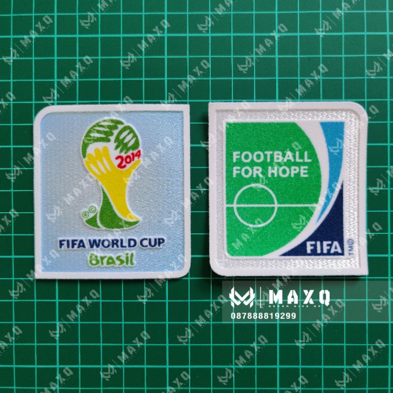 PATCH PIALA DUNIA 2014 WORLD CUP 2014 BRASIL 2014