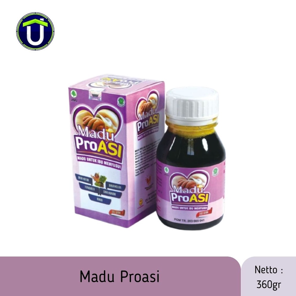 

MADU HERBAL MADU PROASI AL GHUROBA MADU PELANCAR ASI BOOSTER | MADU IBU MENYUSUI | 360 GRAM