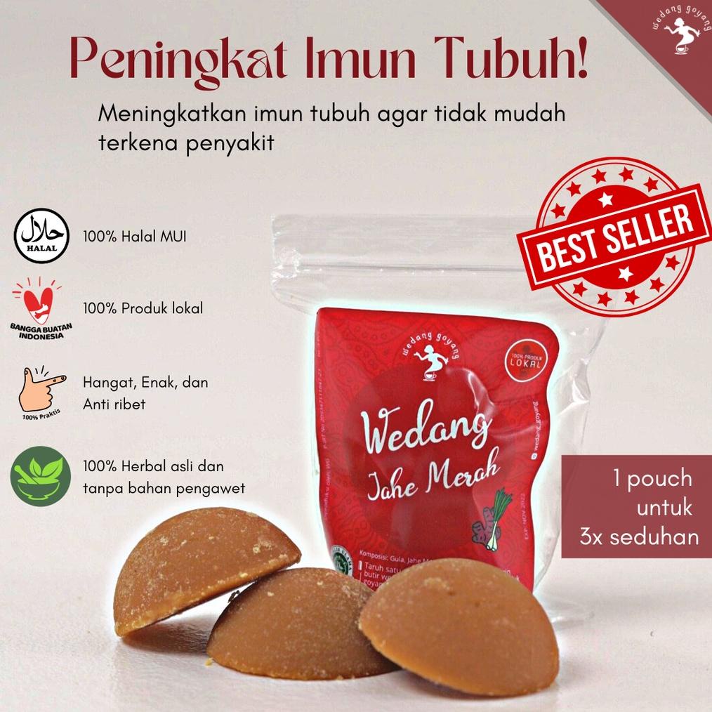 

gunturputra39 Wedang Goyang Jahe Merah Jamu instan isi 10 pack / 30 seduhan TERLARIS TERPERCAYA ORIGINAL