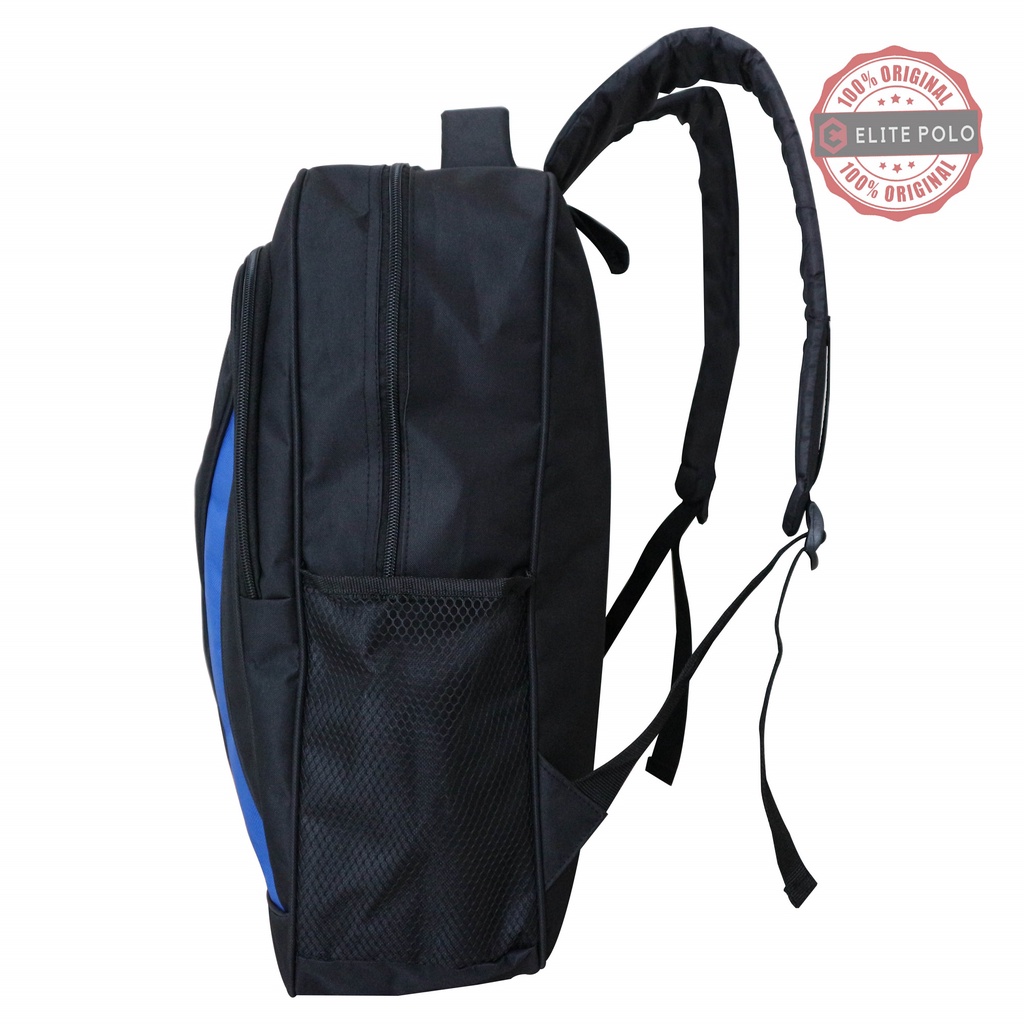 Tas Elite Polo Model Kekinian Backpack Gendong Cowok SD SMP Keren Bagus Ransel Laki-Laki Awet Murah