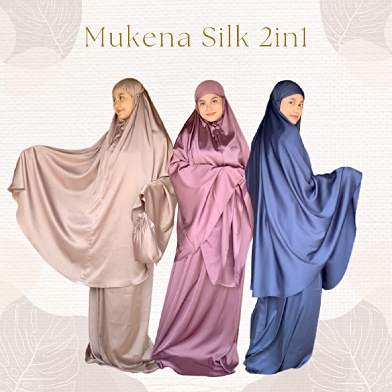 Mukena Silky Premium Raudha Prayer Set