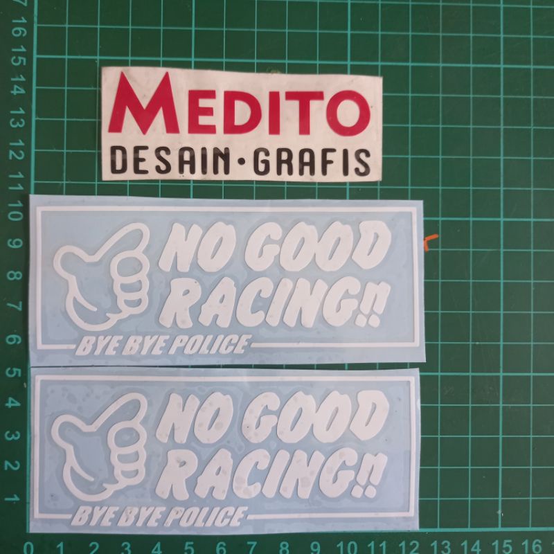 Stiker Cutting No Good Racing