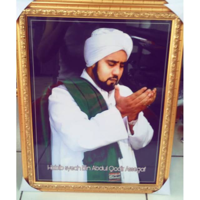 Bingkai Foto Habib Syekh Bin Abdul Qodir Assegaf