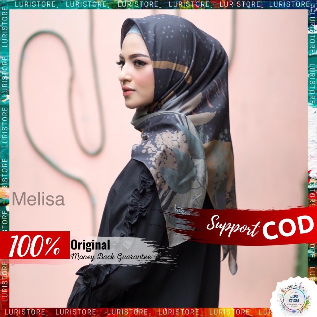 MYLADY HIJAB ORIGINAL MELISA Hijab Jilbab Jelbab Kerudung My Lady Ori Motif Terbaru