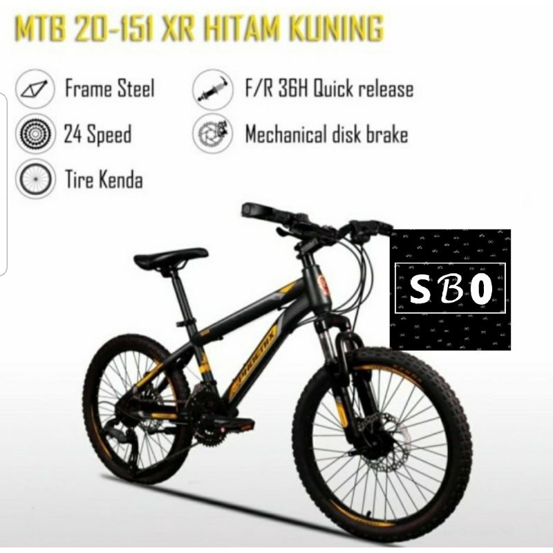 Sepeda MTB 20 Inch Phoenix 151 XR