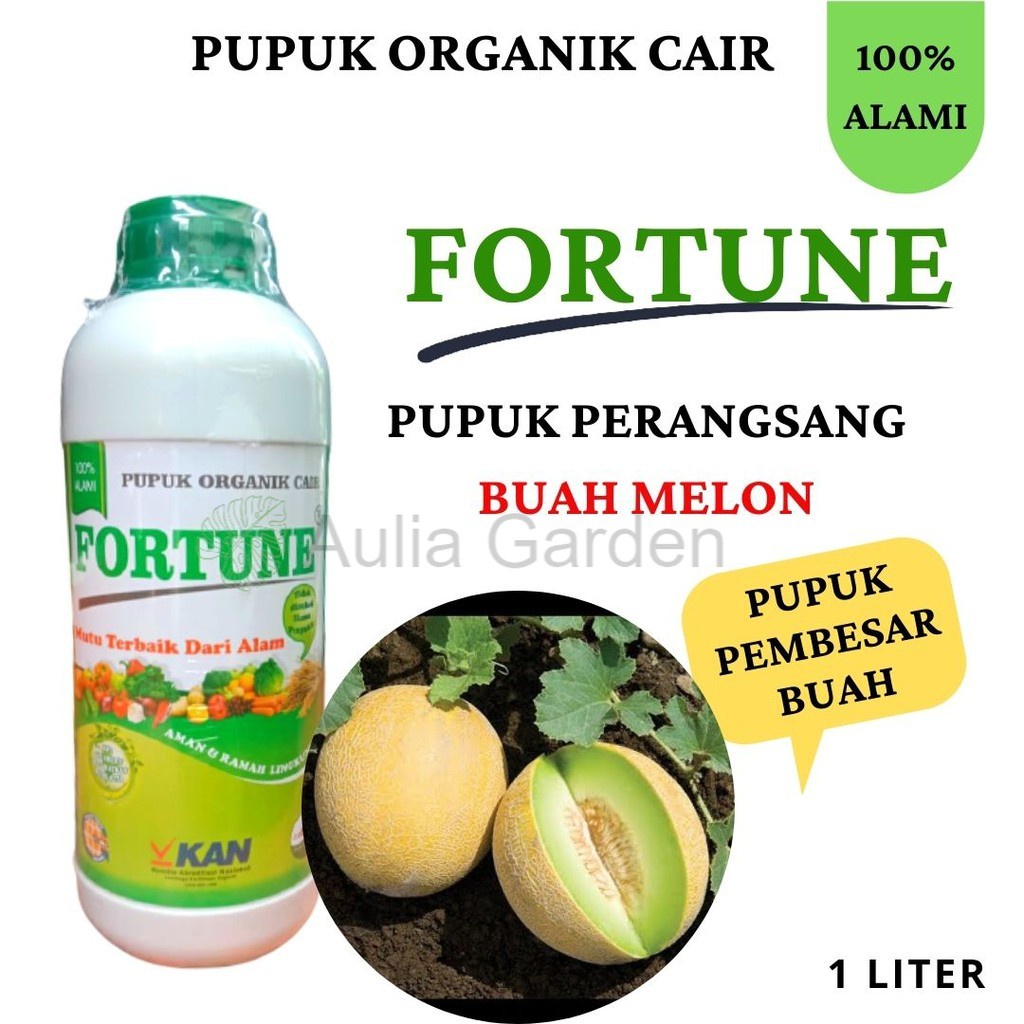 Pupuk Organik Cair Tanaman Perangsang Buah Melon POC FORTUNE