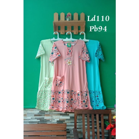 ASLI JUMBO Daster kaos RoyaL Ld125 busui bahan adem nyaman-Standar xL Ld110