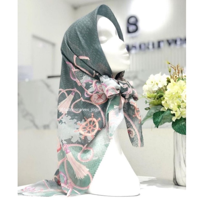 Nautical scraf clove buttonscraves NEW