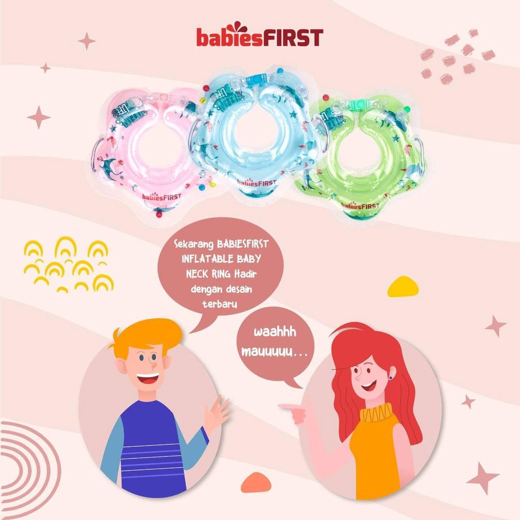Babiesfirst Inflatable Baby Neck Ring / Ban Leher Bayi