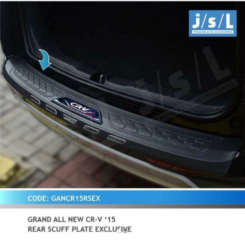 Sillplate Belakang Grand All New CRV 2015 2016 Exclusive Reflektor