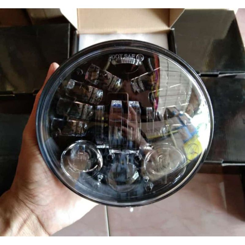 Lampu depan daymaker 16 LED 5.75 inch Universal CB Japstyle