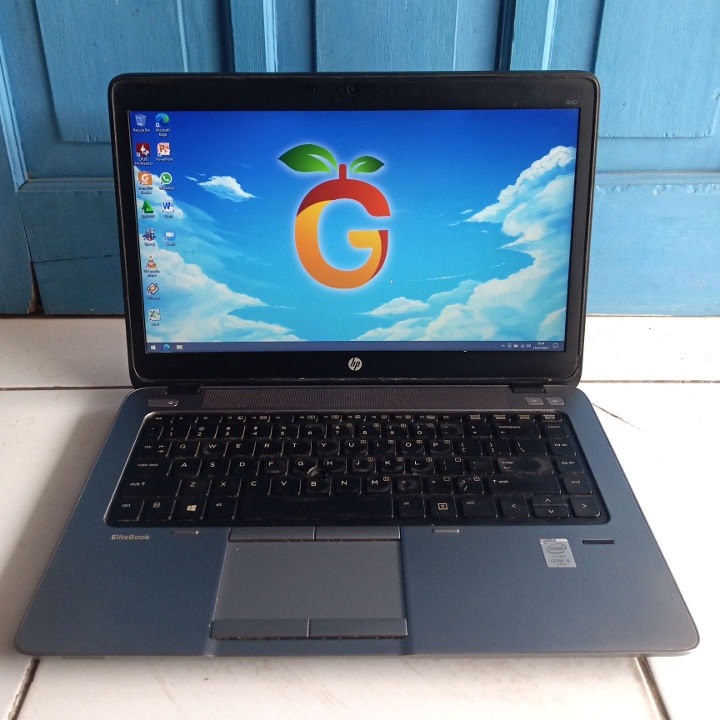 HP Elitebook 840 G1 Keyboard Backlit Backlight Intel Core i5 SSD 128GB RAM 4GB Windows 10 Original