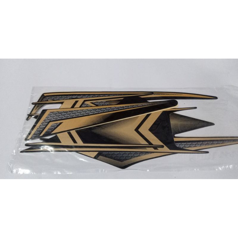 Stiker Striping Ori Rx King Gold 2004