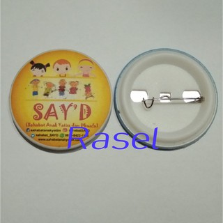 Souvenir PIN gantungan kunci peniti 58mm Acara Seminar Souvenir PIN gantungan kunci peniti 58mm Acara Seminar