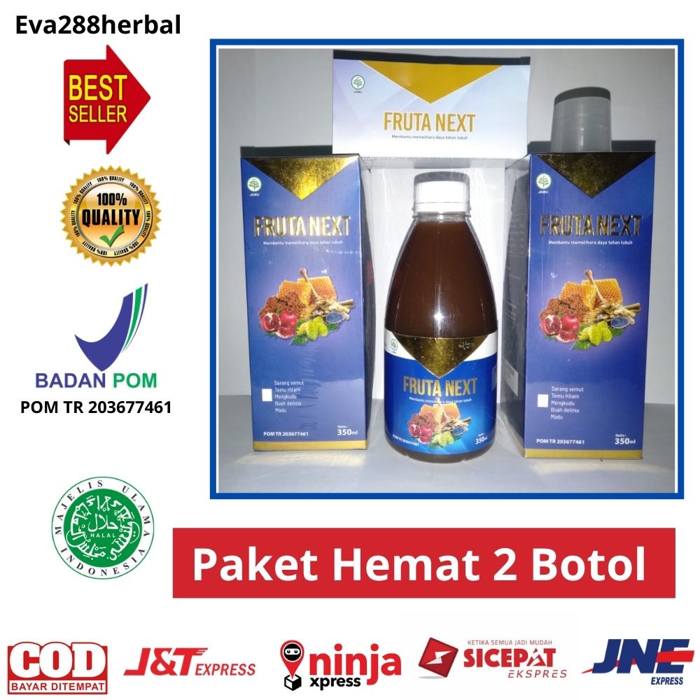 Paket 2 Botol Obat Herbal - Obat Tradisional- Obat TBC-Paru Paru - Obat Frutanext