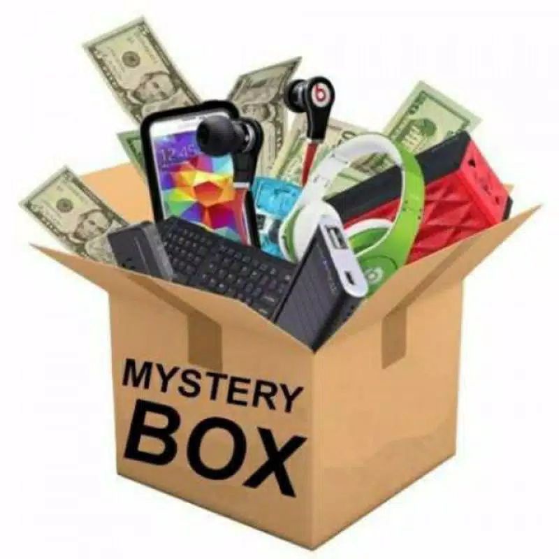 Mystery Box Misteri Box ANTI ZONK - BERHADIAH UANG TUNAI JIKA BERUNTUNG