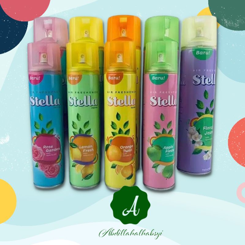 STELLA aromatherapy spray 400 ml dan 200 ml /pengharum ruangan