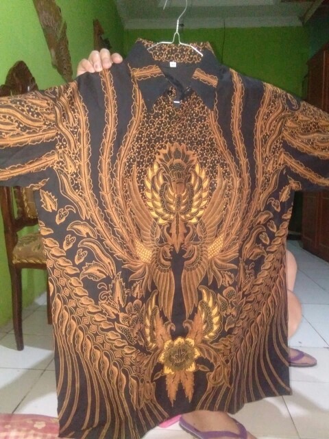 [full Furing] Baju Batik Pria Lengan Panjang Modern Natawijaya M-xxl Berkualitas Batik Solo Kanaya