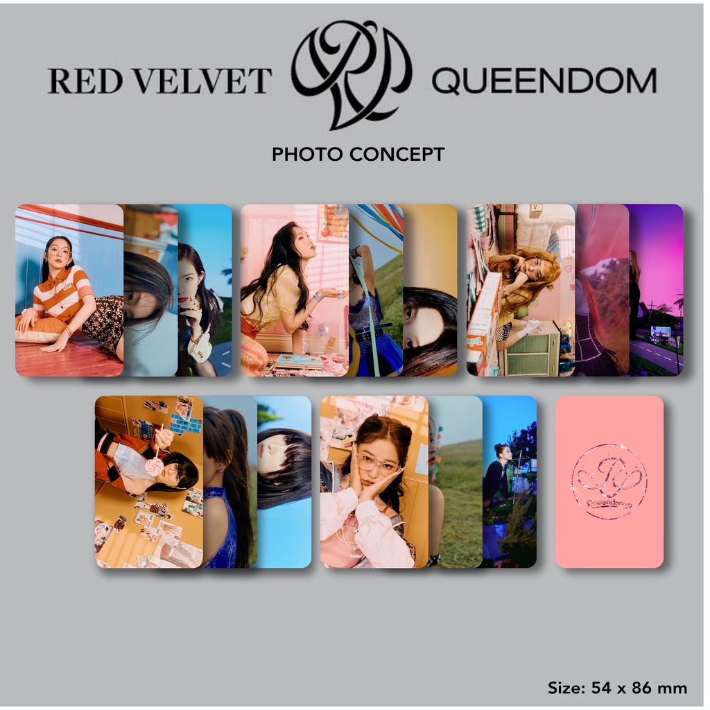 [Photocard] Red Velvet Queendom Photoset Concept - Unofficial