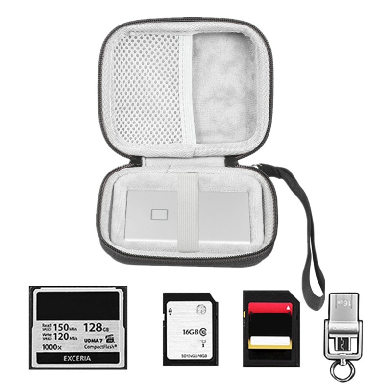 Gro Portable EVA Outdoor Travel Untuk Case Storage Bag Membawa Kotak Untuk T7/T7 Touc SSD Untuk Aksesoris Case