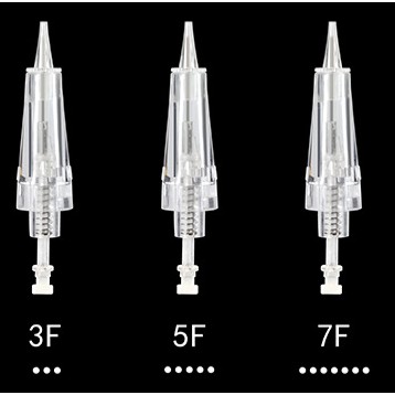 Jarum Dermapen MYM HITAM Sulam alis dan Bibir 1L 3R 5R 7R 9 Pin Needle Cartidge