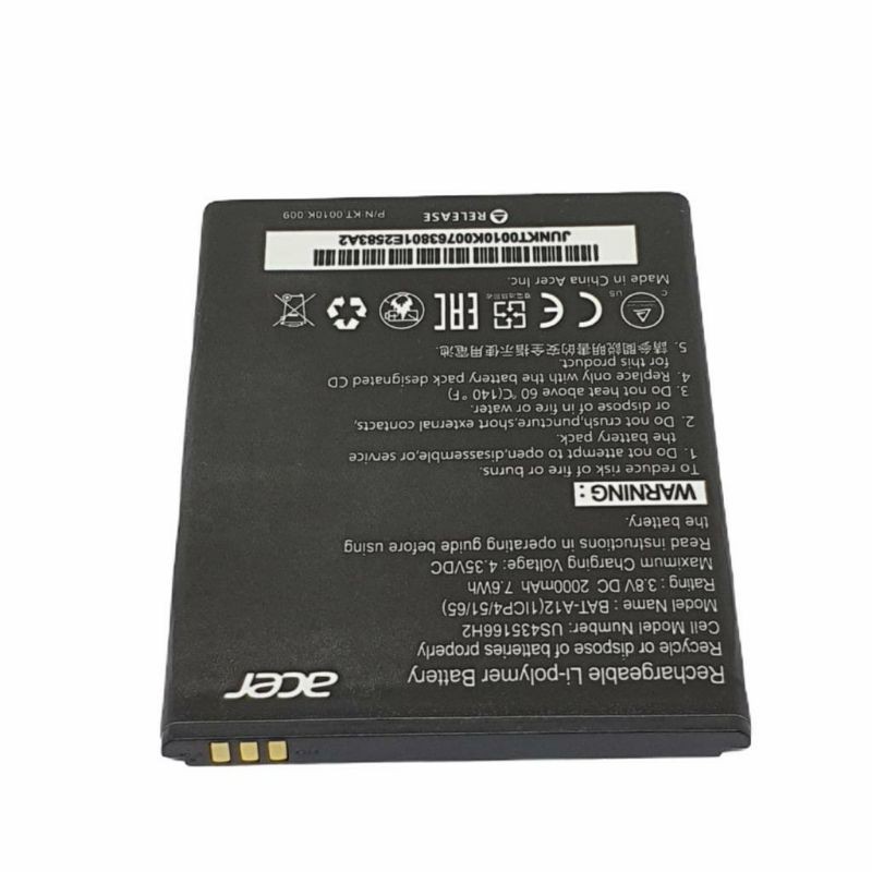 Baterai Batre Acer Liquid Z520 Batere Acer BAT-A12 Original