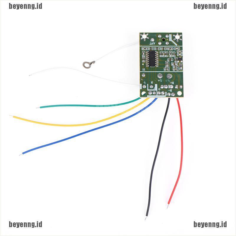 Beye Papan Sirkuit Pcb Transmitter Receiver Antena Remote Control 4ch 27mhz