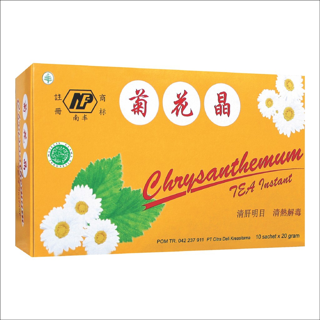 

CHRYSANTHEMUM TEA INSTANT(MEREDAKAN PANAS DALAM)10'S