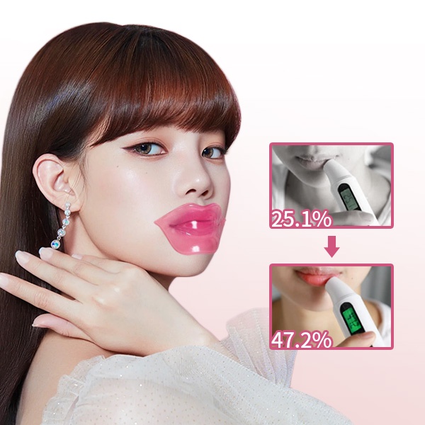 Berlala 5pcs Moisturizing Lip Mask Essence Masker Bibir Mencerahkan Warna Bibir Memudarkan Garis Bibir Memudarkan Hitam Dibibir Melembabkan Bibir BPOM