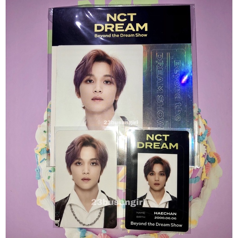 Haechan ID Deco Set Beyond Live Photocard