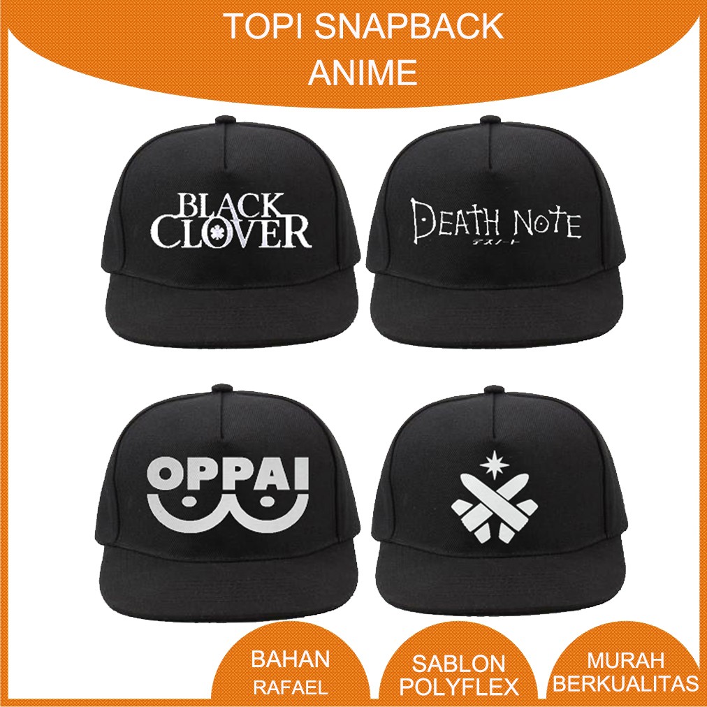 Topi snapback anime wibu otaku weeaboo