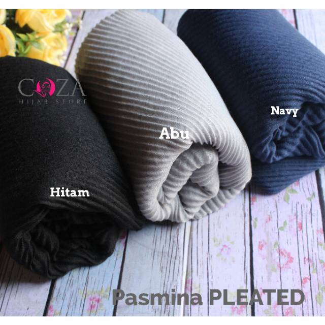 PASMINA PLEATED PLISKET / PASMINA PLISKET TERLARIS/ PASMINA ARABIAN/ PASMINA KEKINIAN /PASMINA MURAH / Coza Batik