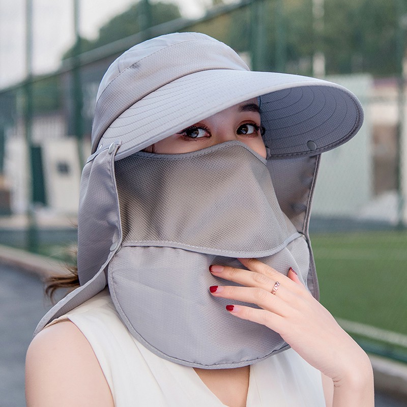 sun hat with neck guard